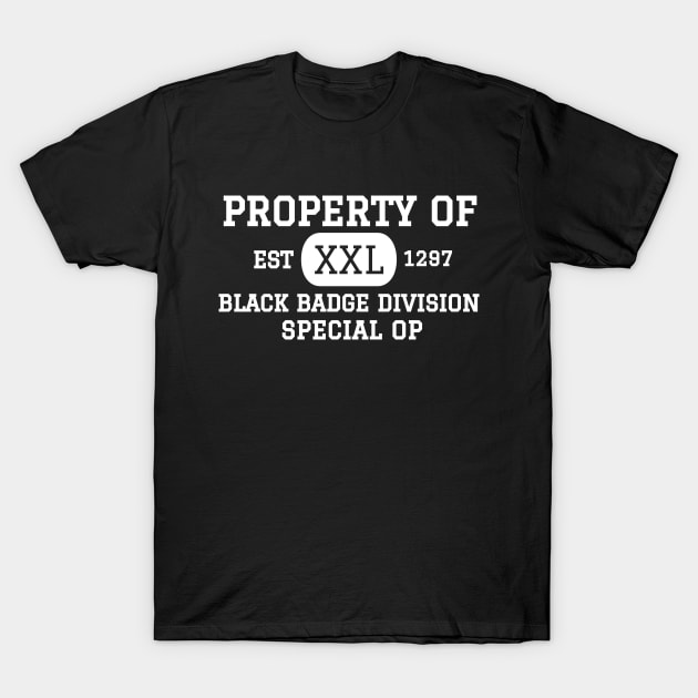 Black Badge Special Op T-Shirt by Kizmit